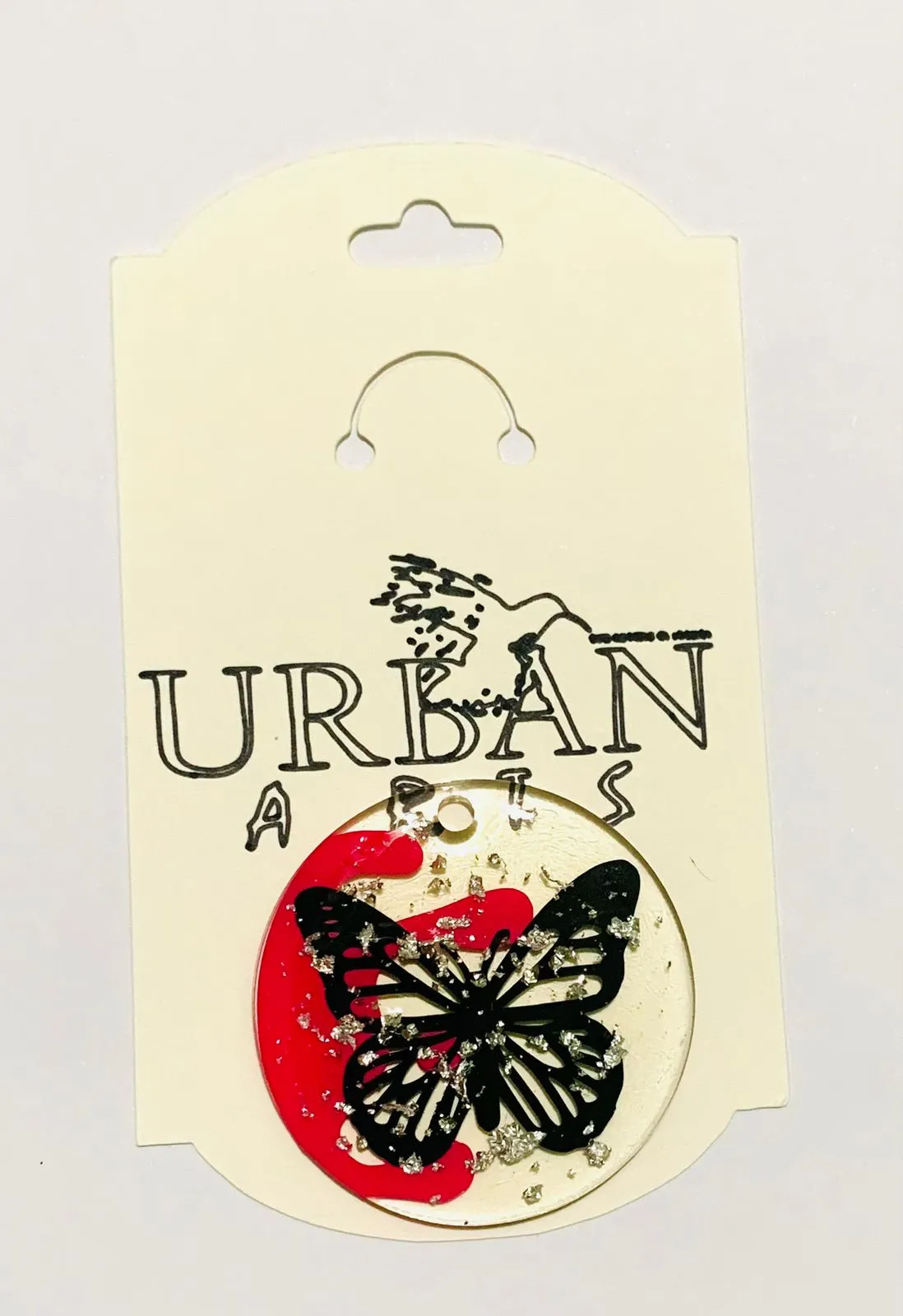 Butterfly Key Chain - Urban Arts Grenada