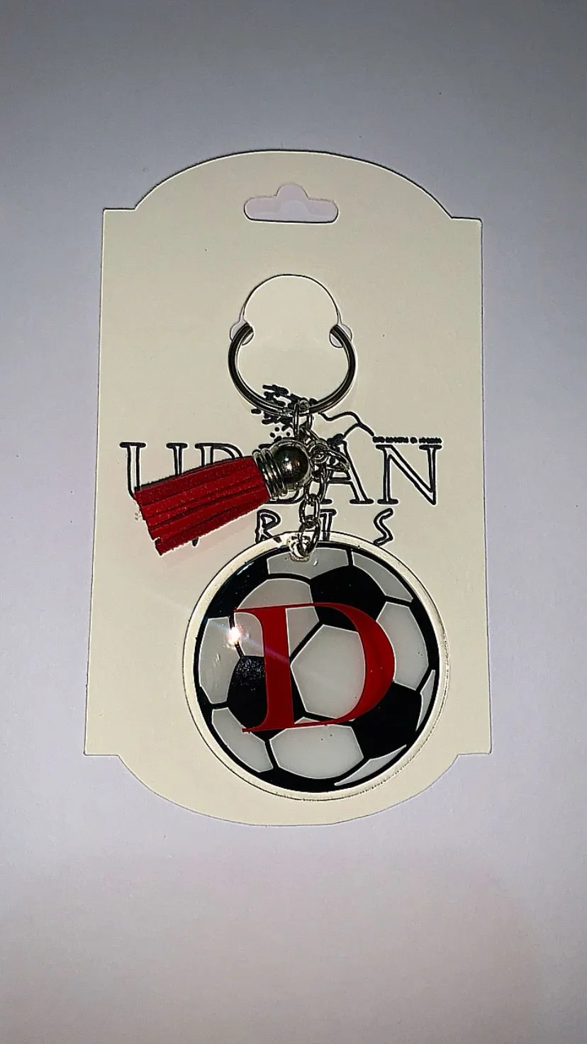 Football Key Chain - Urban Arts Grenada