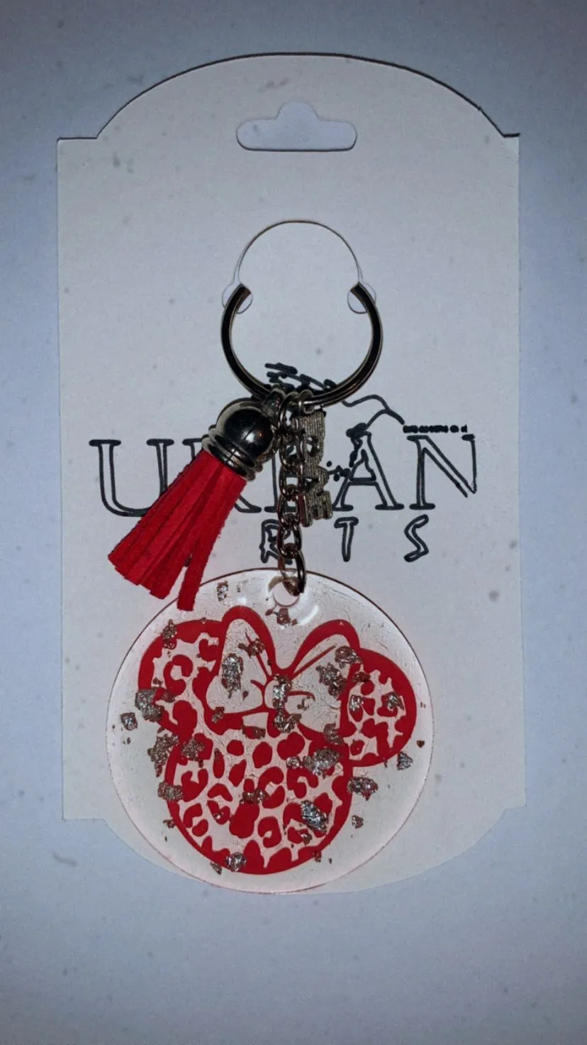Mini Mouse Key Chain - Urban Arts Grenada