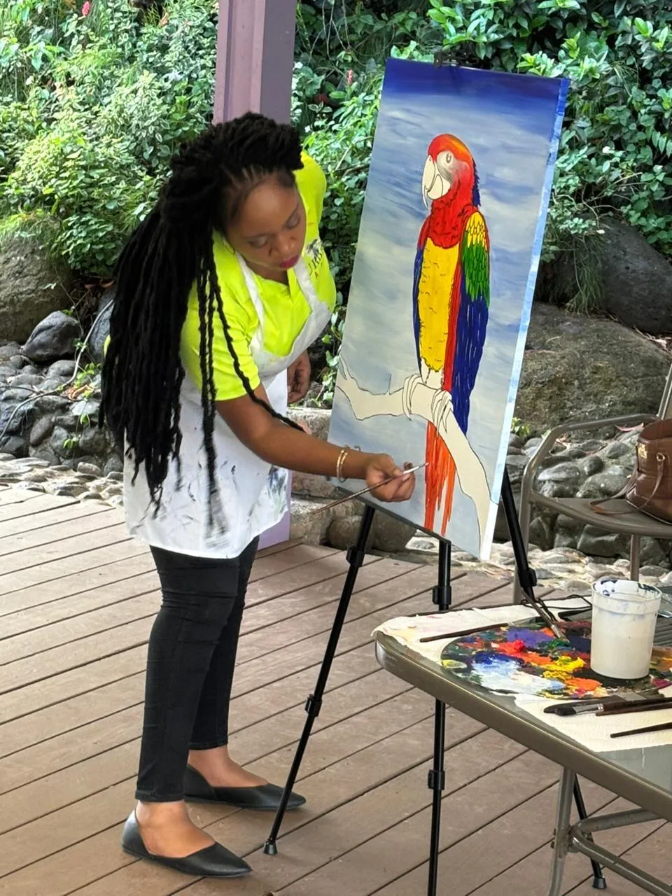 The artist behind Urban Arts Grenada